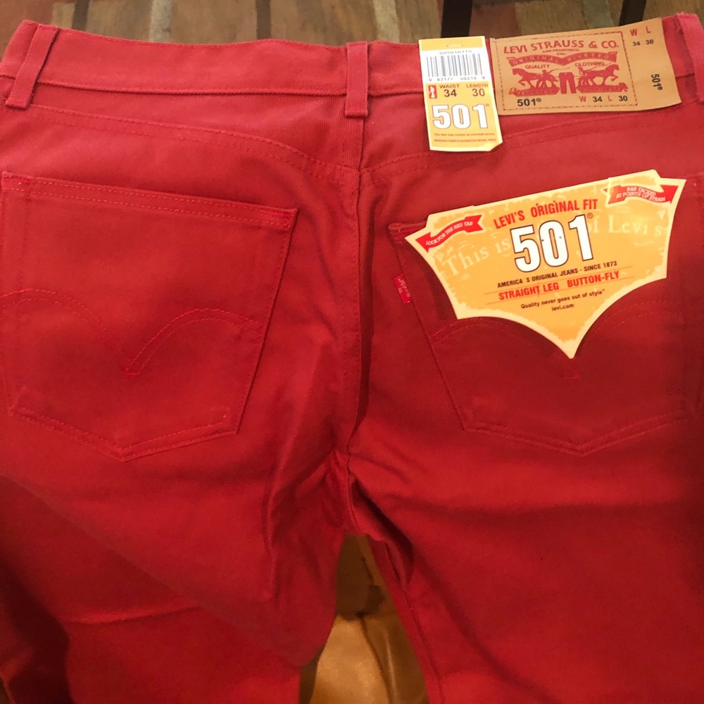 Levi’s 501 Button Fly Straight leg jeans